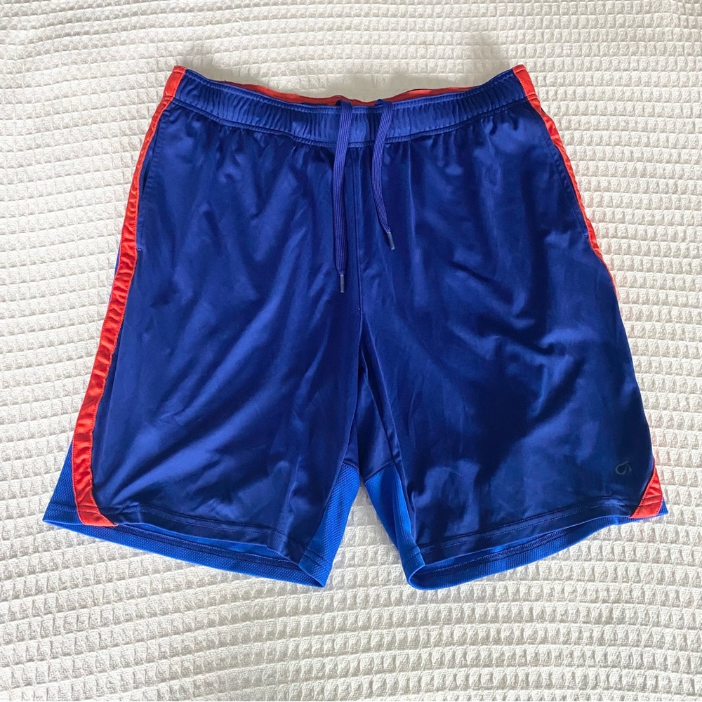 GapFit men’s hardwood shorts royal blue size Large